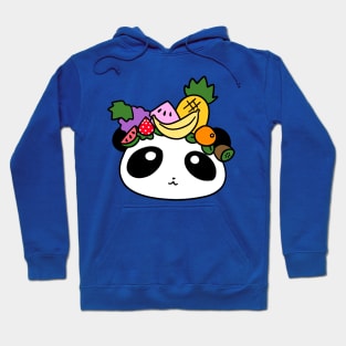 Fruit Panda Face Hoodie